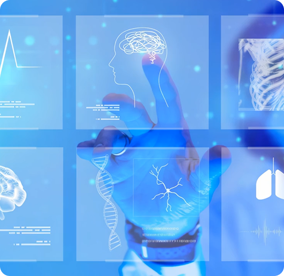 Healthcare solutions illustration preview
